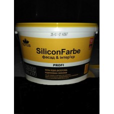 Краска для внутренних и наружных работ, 14кг TOTUS SILIKONFARBE (ТОТУС Силиконфарб)